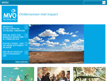 Tablet Screenshot of mvonederland.nl
